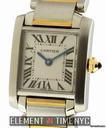 Cartier Tank Francaise Ladies 20mm Silver Dial W51007Q4
