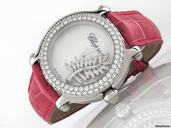 Chopard Damen "HAPPY SPORT" Edelstahl / Weissgold Quarz LIMITED