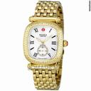 Michele Caber Isle Mother of Pearl Dial Gold Plated Stainless Steel Ladies Watch MWW16C000008