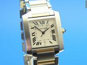 Cartier TANK FRANCAISE STAHL/GOLD AUTOMATIK-HERREN