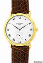 Patek Philippe Gent's 18K Yellow Gold  Calatrava Strapwatch