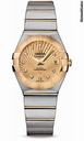 Omega Constellation Chronometer 27 mm Brushed Steel and Yellow Gold