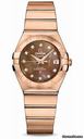 Omega Constellation Chronometer 27 mm Red Gold