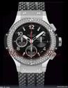 Hublot Big Bang 41mm Diamond Chronograph Stainless Steel on Rubber