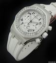 Audemars Piguet Royal Oak Offshore Diamond White Watch 26048