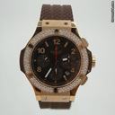 Hublot CAPPUCCiNO ROSE GOLD DiAMOND BEZEL 44 mm