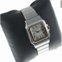 Cartier Santos Herrenuhr Stahl / 750er Gold
