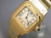 Cartier "santos de CARTIER 18K/750 Gelbgold - Damen