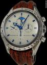 Omega Speedmaster Professional Moonphase White Gold Bezel Special