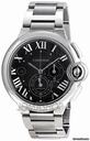 Cartier Ballon Bleu Black Dial Chronograph Mens Watch W6920025