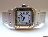 Cartier Santos Lady Automatique Stahl-Gold