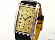 A. Lange & Sohne Vintage Gentleman's Watch, Steel, Box, Warranty