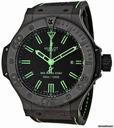 Hublot Big Bang All Black Green Mens Watch Limited Edition of 500 Pieces 322CI11