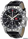 Chopard Mille Miglia GMT Steel Black Chronograph Mens Watch 168992-3001