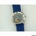 Chopard Happy Sport steel quartz on blue rubber strap