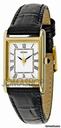 Seiko Gold-tone Black Leather Strap Ladies Watch SXGN42