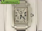 Cartier Tank Francaise Chronoflex Acciaio