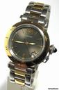 Cartier PASHA C35 AUTOMATIK DATUM EDELSTAHL 18 Kt Gold