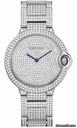 Cartier Ballon Bleu White Gold With Diamonds