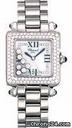 Chopard Happy Sport Stainless Steel Floating Diamonds, Diamond Bezel