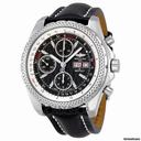 Breitling Bentley GT Black Dial Chronograph Automatic Mens Watch A1336212-B960BKLT