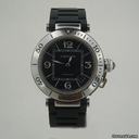 Cartier PASHA SEATiMER STEEL & RUBBER BOX & PAPERS 41 mm