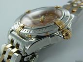 Breitling cockpit lady, staalgoud, brown