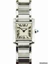 Cartier stainless steel ladies Tank Francaise