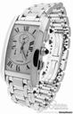 Cartier Tank Americaine 2312 18K White Gold Quartz Chronograph Date Watch
