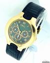 Ebel Lichine 18K Gold Power Reserve Date Watch