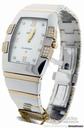Omega Constellation Quadrella Mother of Pearl Diamond Watch