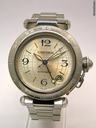 Cartier Pasha C GMT Edelstahl Automatik