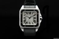 Cartier Santos 100 XL Automatik gro es Modell aus 2004 Neuwertig