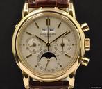 Patek Philippe 18k Y/G Perpetual Calendar Moonphase B&P 3970