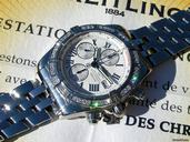Breitling Chronomat Evolution weisses Zifferblatt