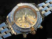 Breitling Chrono Cockpit mit Brillantl��nette