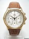 Ebel Wave Le Modulor chronographe mvt Lemania "certified chronometre" grande taille yellow gold/or jaune