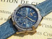 Breitling Shadow Flyback blaues ZB Brillantl��nette