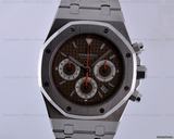 Audemars Piguet Royal Oak Chronograph SS/SS Brown Dial NEW