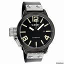 U-Boat 45 Nero Black Dial Automatic Leather Mens Watch 349