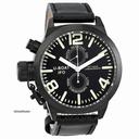 U-Boat Black Dial Leather Mens Watch 362