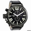 U-Boat Black Dial Leather Mens Watch 363