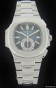 Patek Philippe Steel Nautilus Chronograph Blue Dial 5980