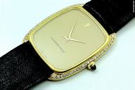 Audemars Piguet SUPERFLAT - Flache Armbanduhr in 18k Gold - Diamantiert -
