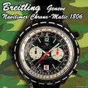 Breitling Navitimer -Black Steel-  -Big Case- 1806