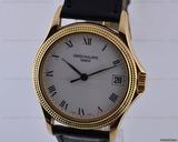 Patek Philippe Calatrava 18K Yellow Gold Hobnail Bezel 37MM