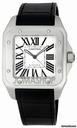Cartier Santos 100 Steel Automatic XL Mens Watch W20073X8