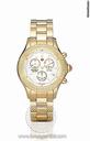 Michele Jetway 18kt Gold-plated Stainless Steel Ladies Watch MWW17A000007
