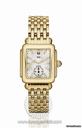 Michele Deco Gold-plated Stainless Steel Ladies Watch MWW06V000004