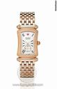 Michele Caber Park Rose Gold Tone Stainless Steel Ladies Watch MWW16B000037